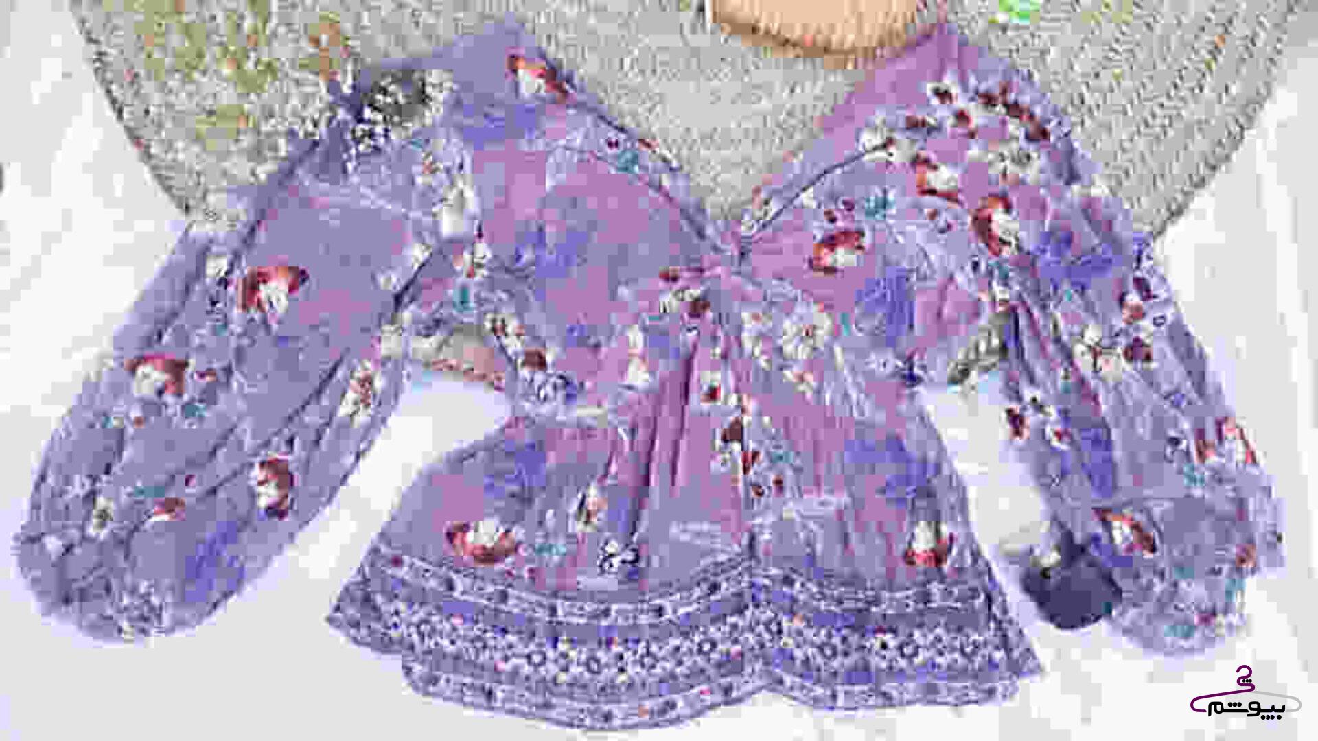 شومیز یقه هفت یاسی کد 242
